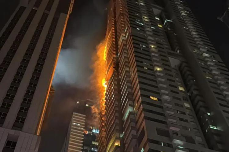 Dubai Tiger Tower Fire